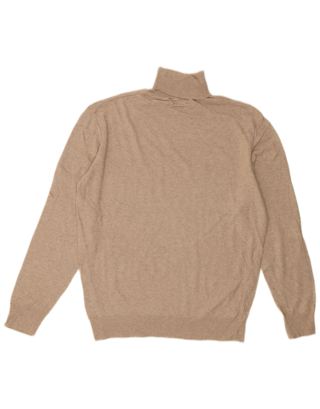 Rollkragenpullover für Herren von Zara, Größe L, Beige
