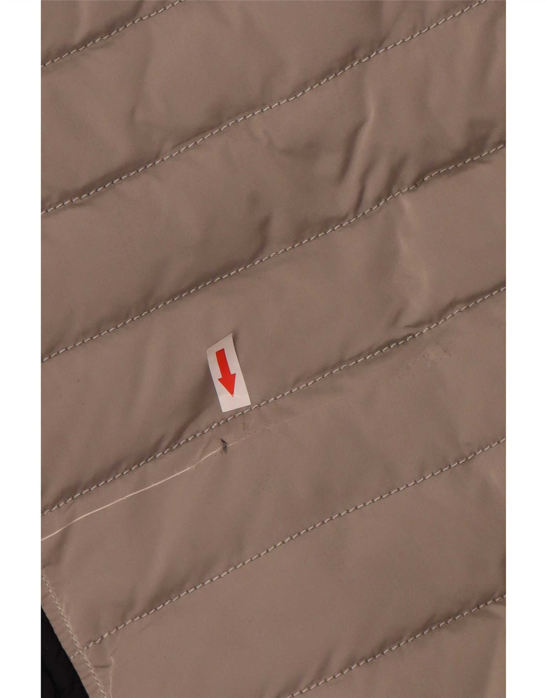 Amerigo Vespucci Herren Wattierte Jacke UK 40 Large Grau Colourblock Polyamid