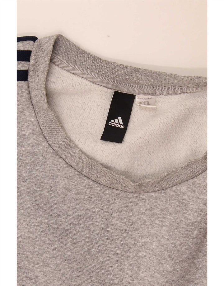 Adidas Herren Sweatshirt Pullover XL Grau meliert