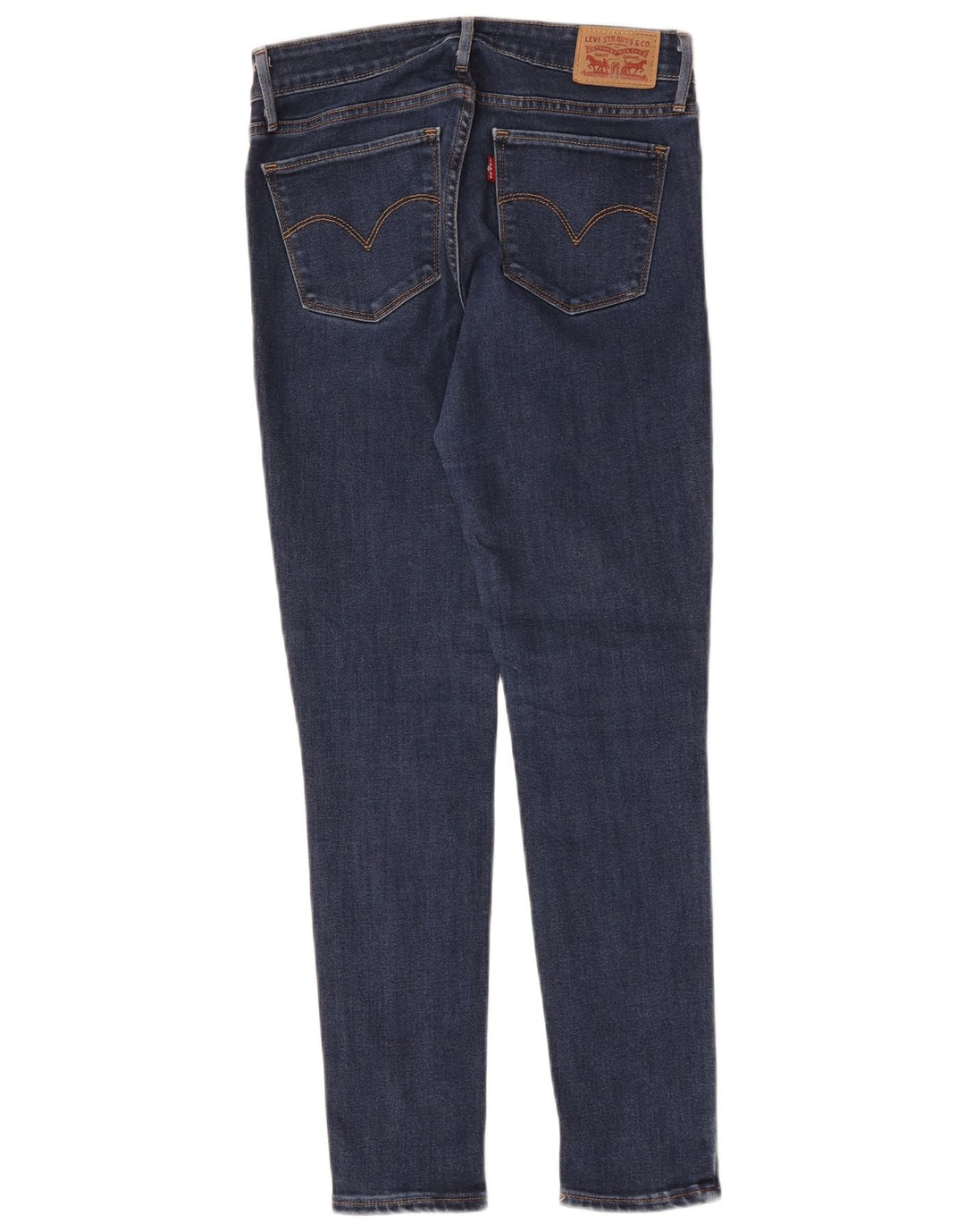 Levi's Damen 711 Skinny Jeans W26 L27 Marineblau