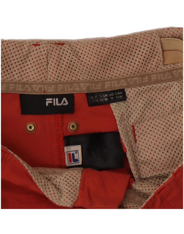 Fila Herren Cargoshorts Medium W32 Rot