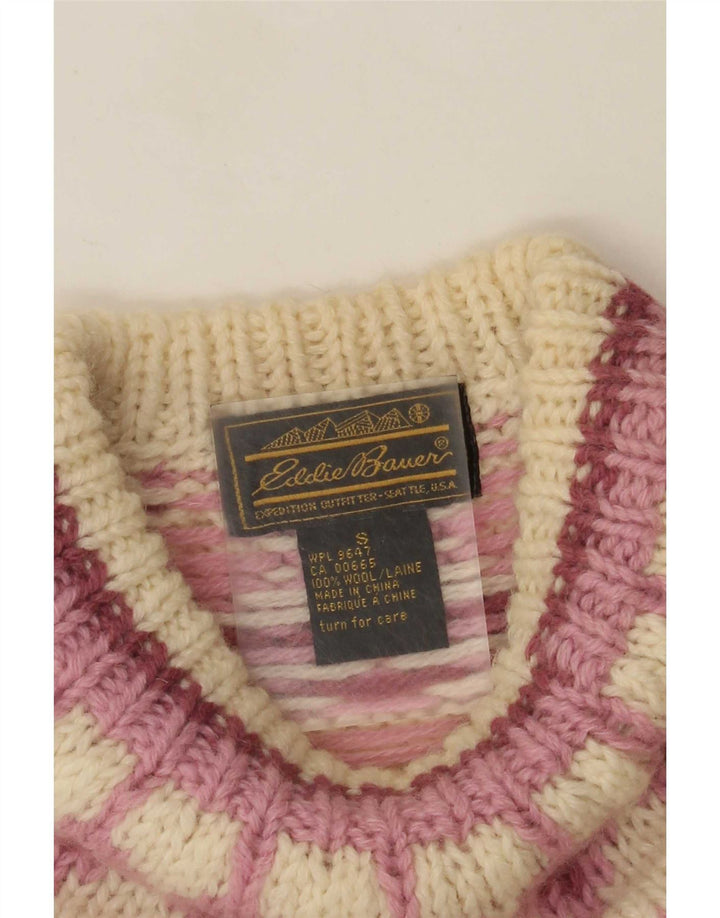 Eddie Bauer Damen-Pullover mit Rollkragen, Gr. 10, Größe S, gebrochenes Weiß