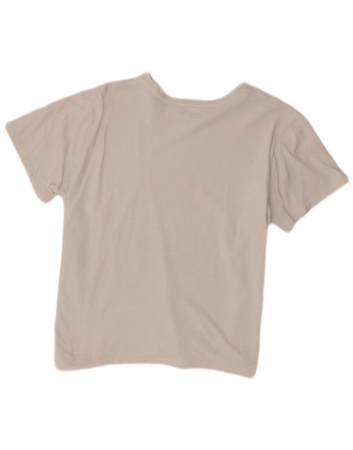 Levi's Damen T-Shirt Top UK 16 Large Weiß