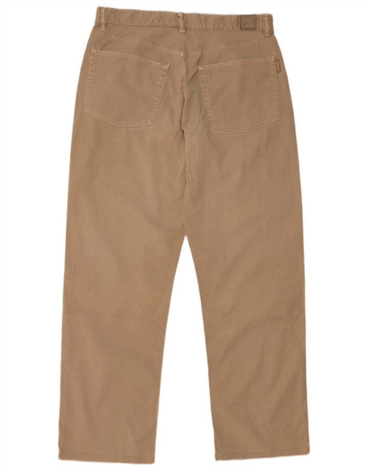 Gerade Freizeithose für Herren von Avirex, W33, L29, Beige, Baumwolle