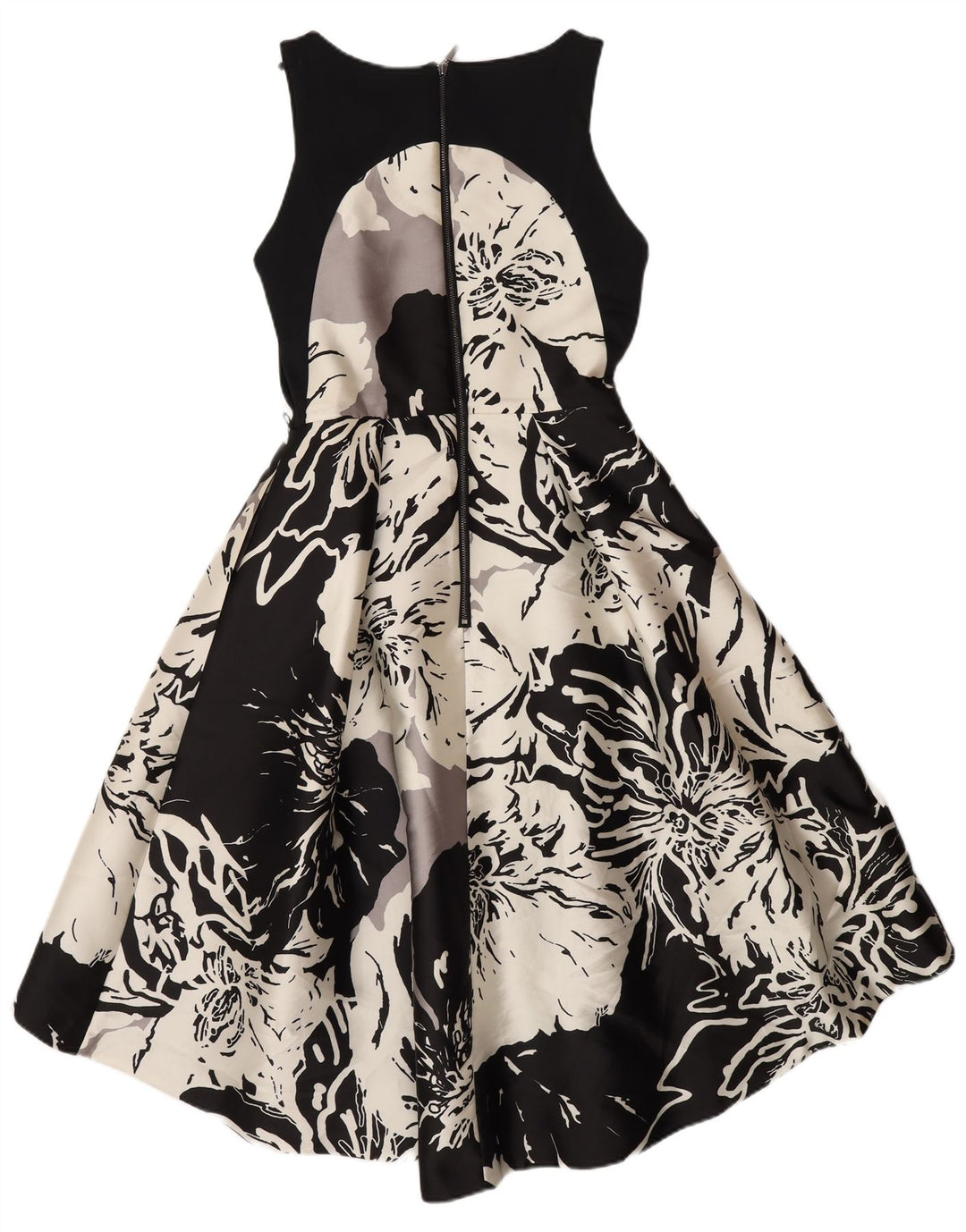 Coast Damen-A-Linien-Kleid, Größe S, Schwarz, Blumenmuster, Polyester