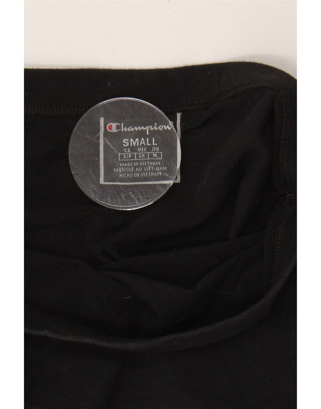 CHAMPION Womens Straight Skirt Small W26  Black Cotton Vintage Champion and Second-Hand Champion from Messina Hembry 