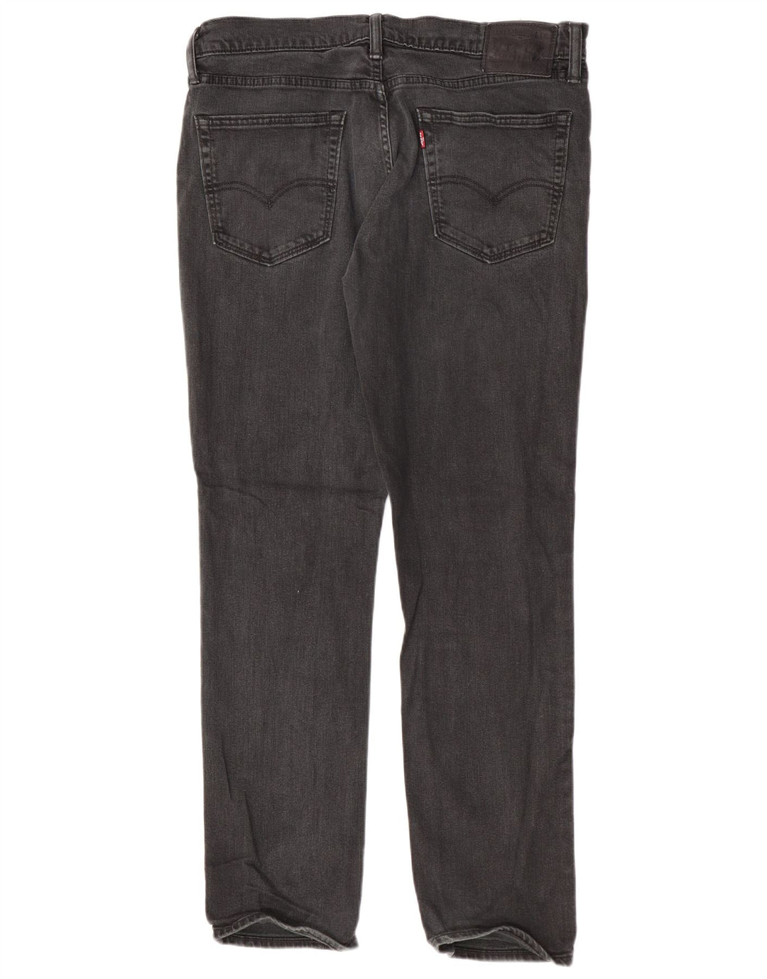 Levi's Herren Slim Jeans W36 L32 Schwarze Baumwolle