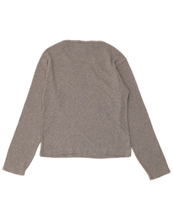 PUMA Mädchen Tennessee Titans Crop Top Langarm 11-12 Jahre Mittelgrau