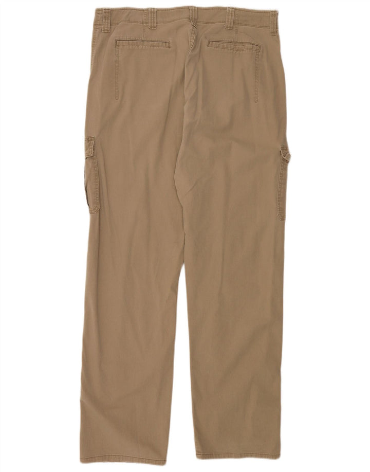 WRANGLER Herren-Cargohose mit entspannter Passform, W36 L34, beige Baumwolle
