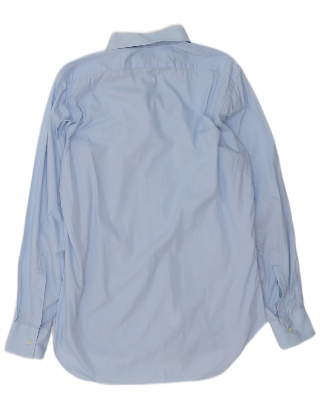 Dolce & Gabbana Herrenhemd Größe 39 15 1/2 mittelblaue Baumwolle