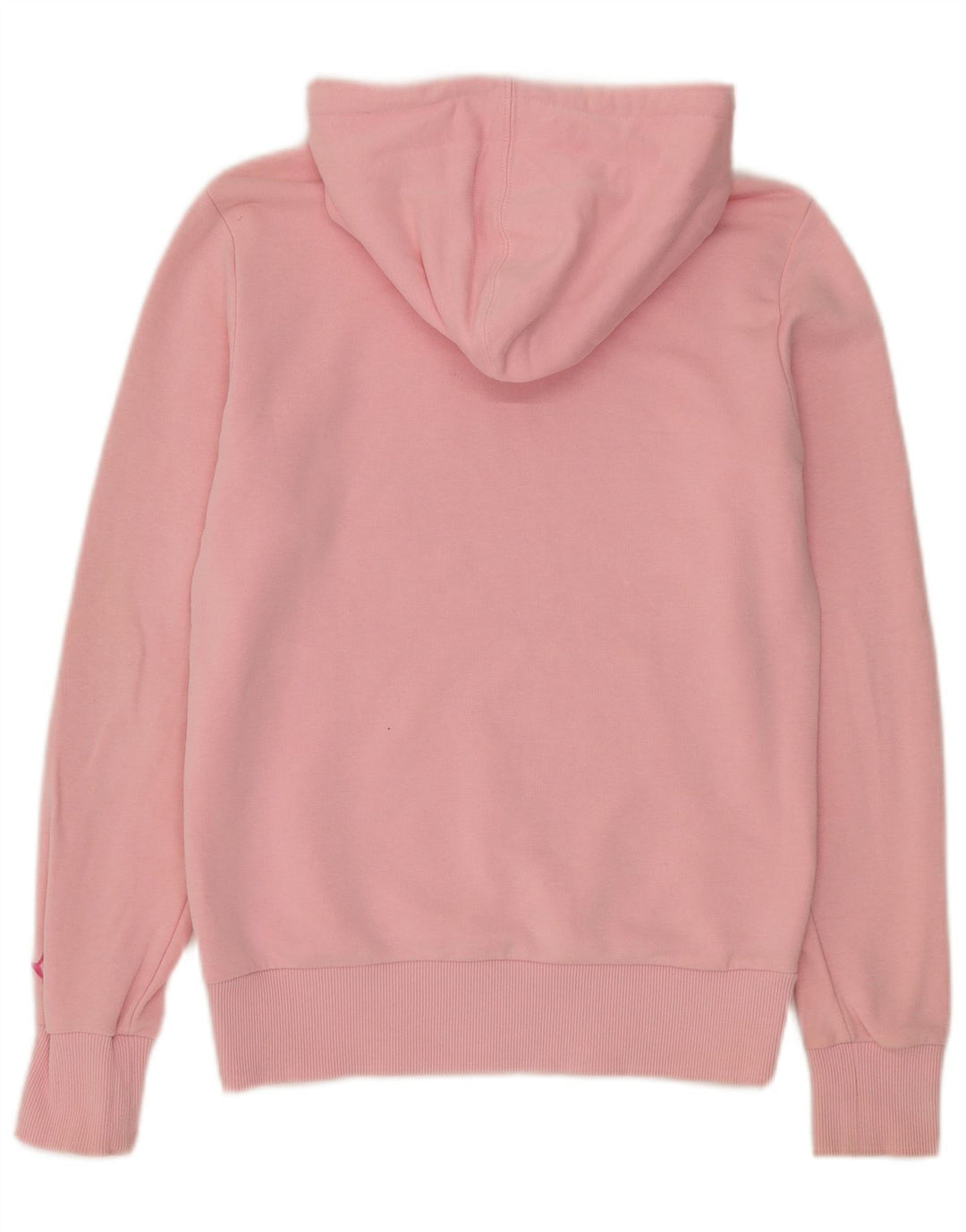 Puma Damen Graphic Hoodie Pullover UK 12 Mittelrosa