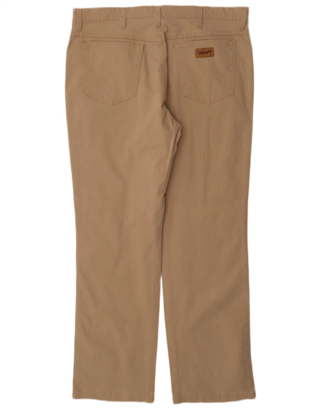 WRANGLER Herren Texas Freizeithose W38 L32 Beige Baumwolle