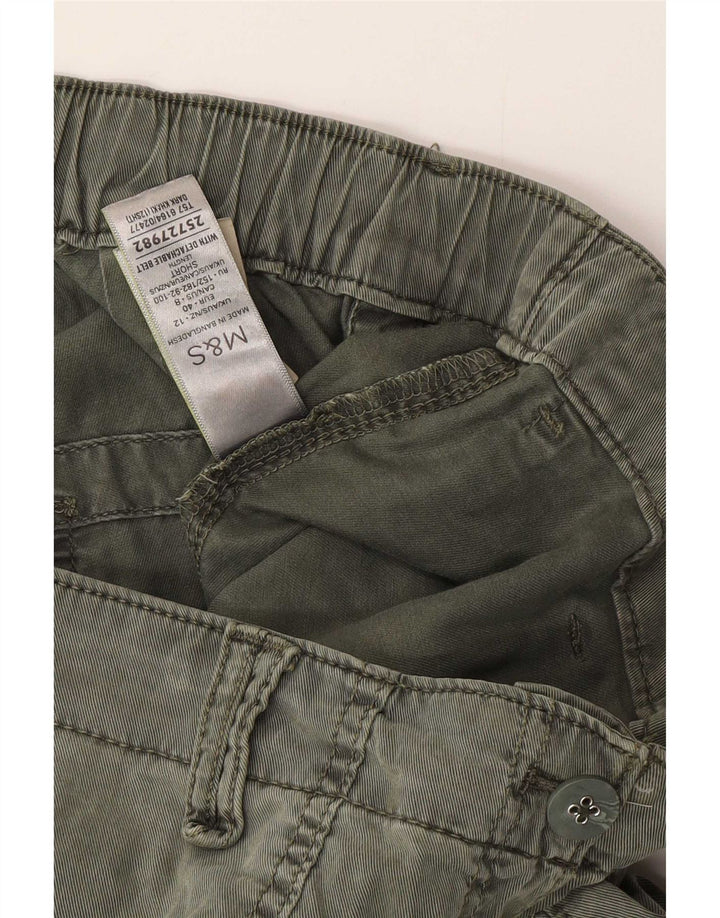 Marks & Spencer Damen Jogger-Cargohose UK 12 Medium W32 L26 Khaki