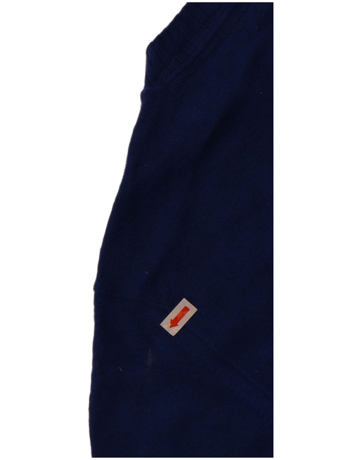 Marks & Spencer Damen Autograph Pullover mit V-Ausschnitt, UK 16, Größe L, Blau