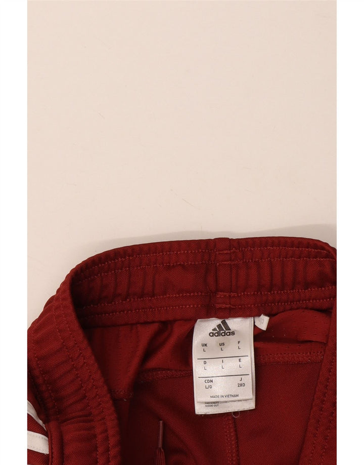 Adidas Herren Climacool Trainingshose, Größe L, Burgunderrot, Polyester