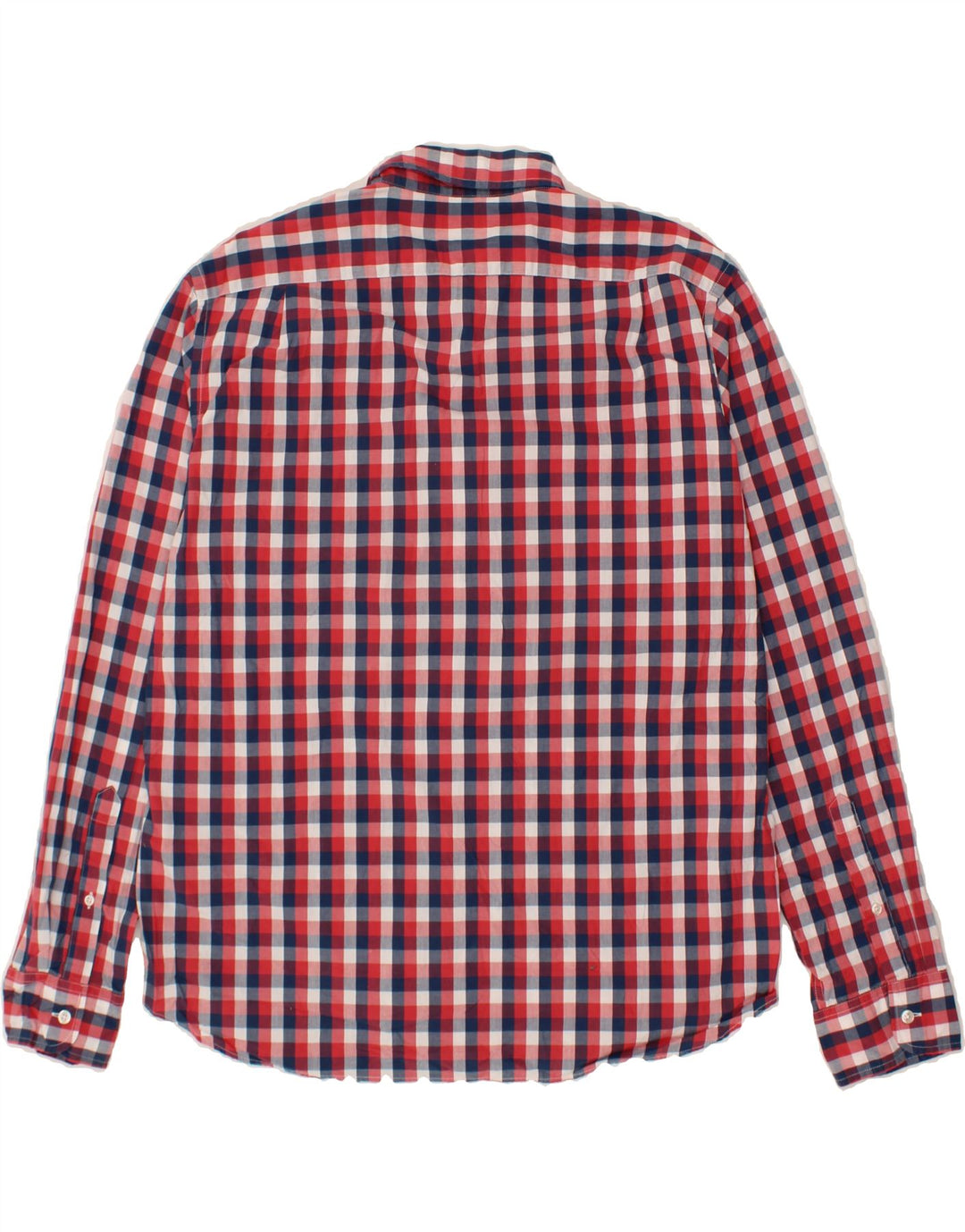 J. CREW Mens Shirt XL Red Check Cotton Vintage J. Crew and Second-Hand J. Crew from Messina Hembry 