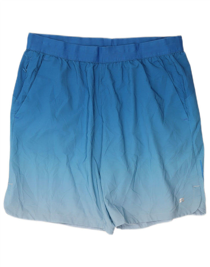 Russell Athletic Herren-Badeshorts, groß, blau, Polyester