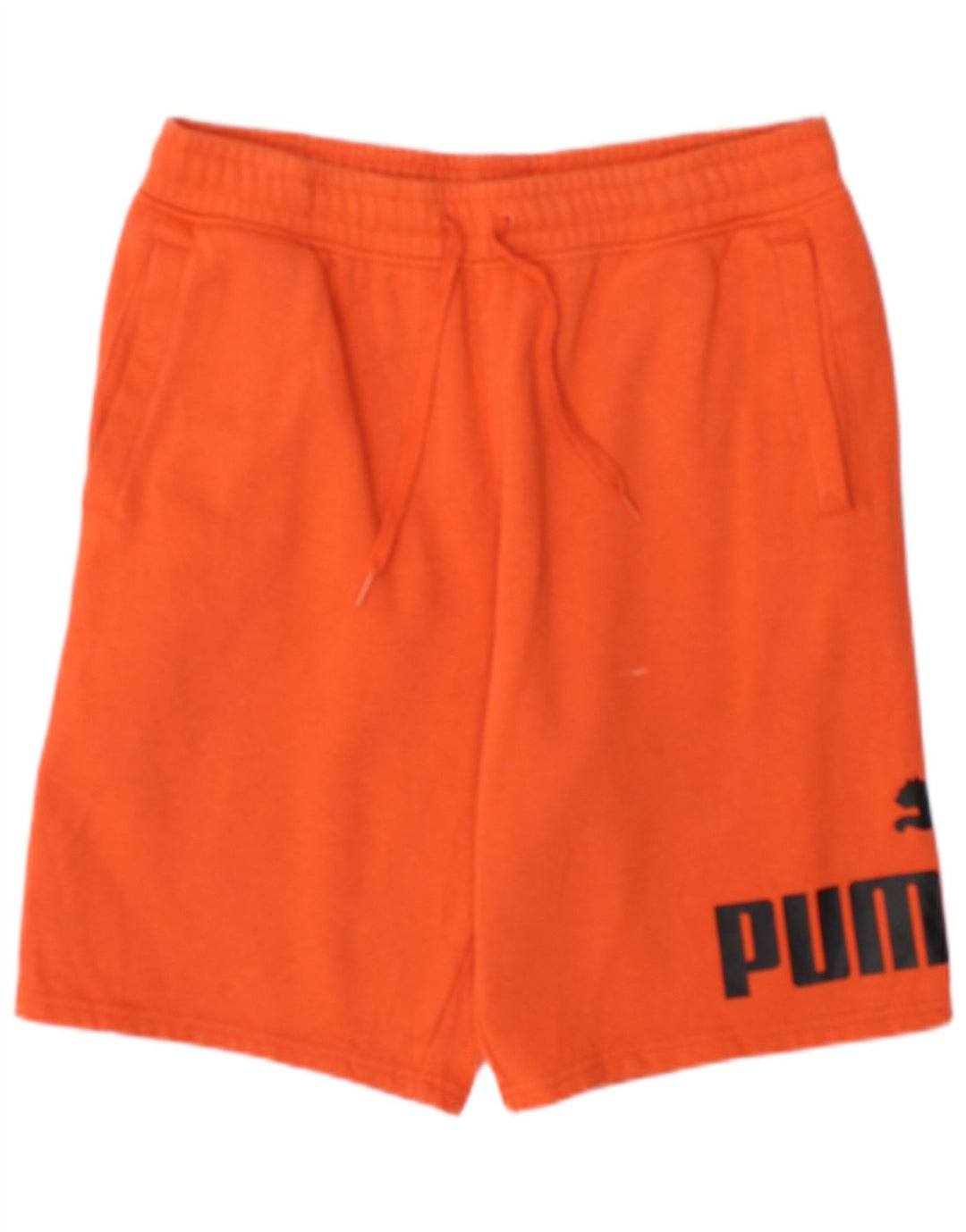 Puma Herren Graphic Sport Shorts Mittelorange Baumwolle