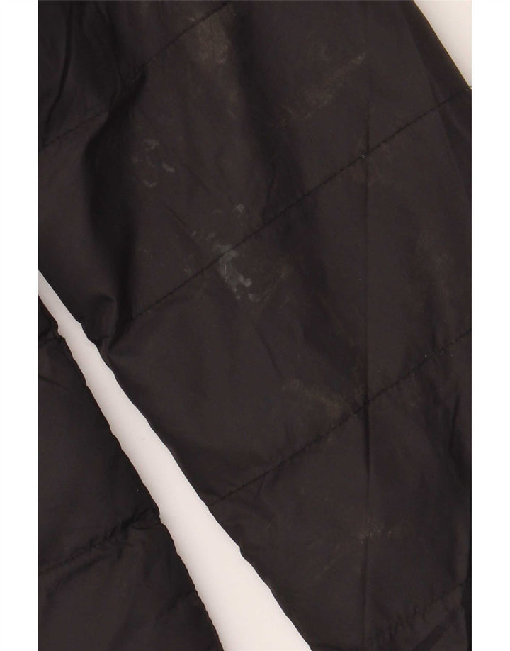 Mountain Warehouse Wattierte Herrenjacke mit Kapuze, UK 34, XS, Schwarz, Polyamid