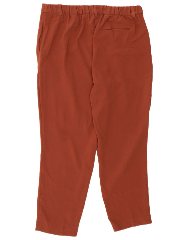 Marks & Spencer Damen-PEGged-Cropped-Hose UK 14 Large W32 L25 Braun