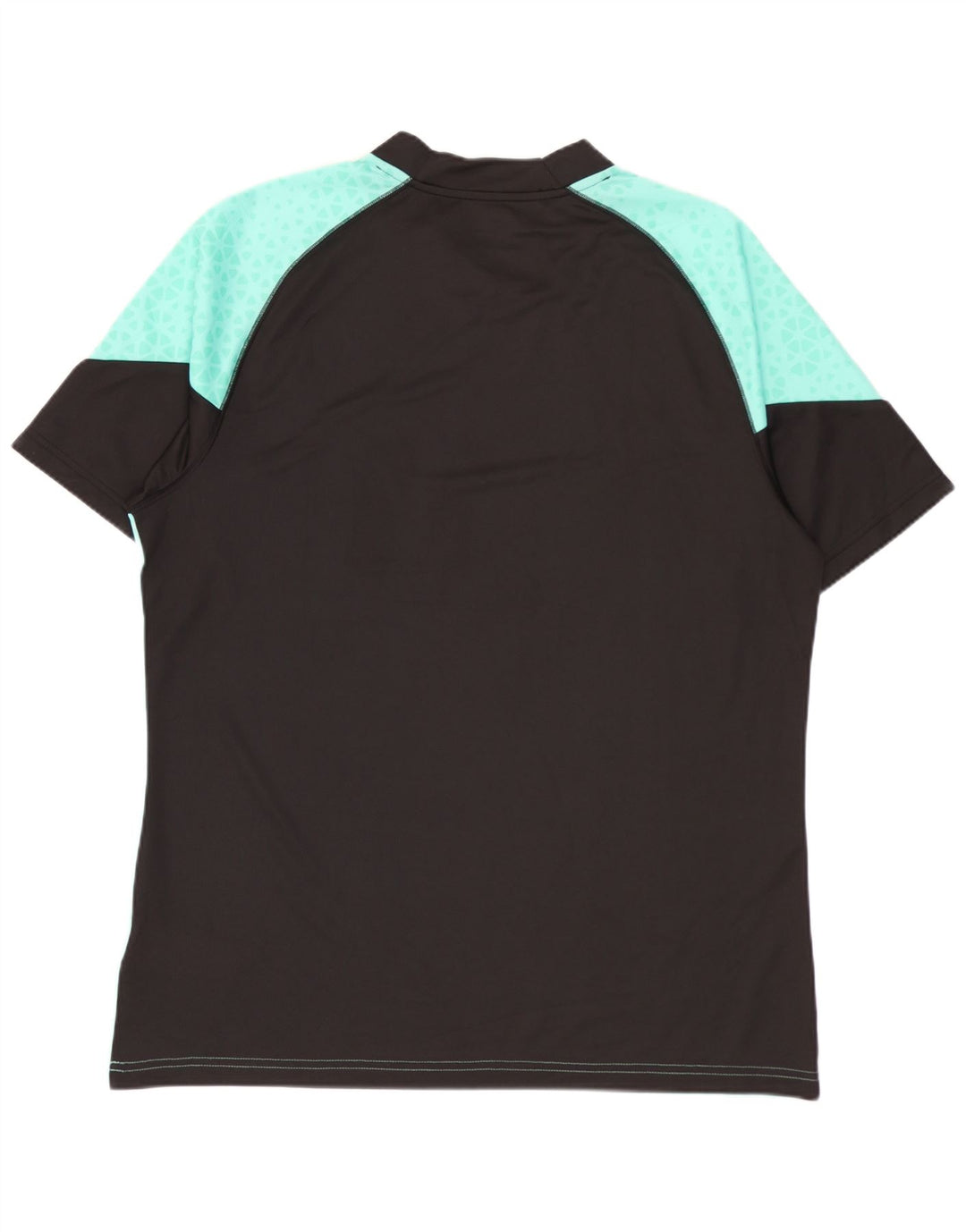 Puma Herren T-Shirt Top Large Türkis Geometrisch Polyester