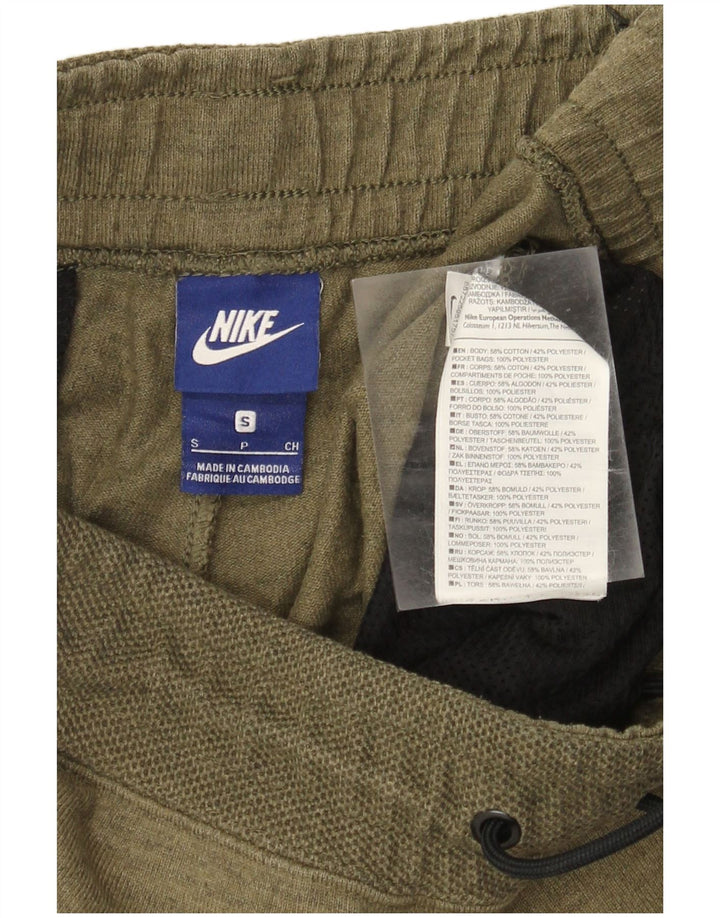 Nike Herren-Trainingshose, Jogginghose, Größe S, Khaki, Baumwolle