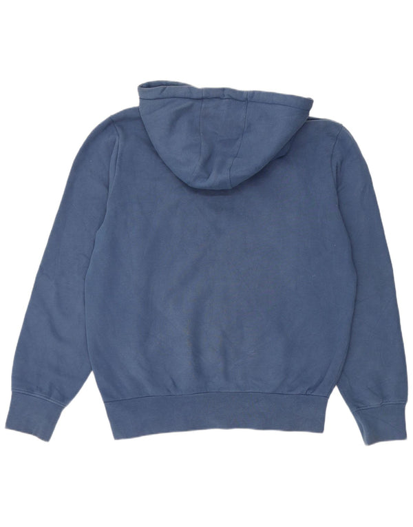 Woolrich Mens Graphic Regular Fit Hoodie Jumper XL Blue Cotton