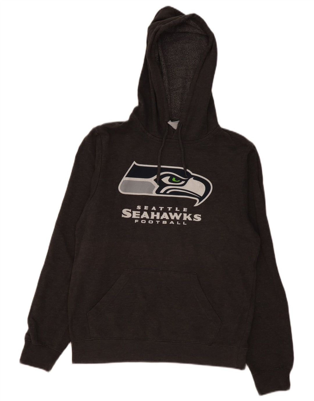 NFL TEAM APPAREL Herren Seattle Seahawks NFL Kapuzenpullover, Größe S, Grau, Baumwolle