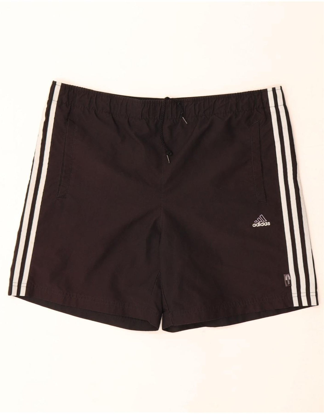 Adidas Jungen Climacool Sportshorts 15–16 Jahre, schwarzes Polyester