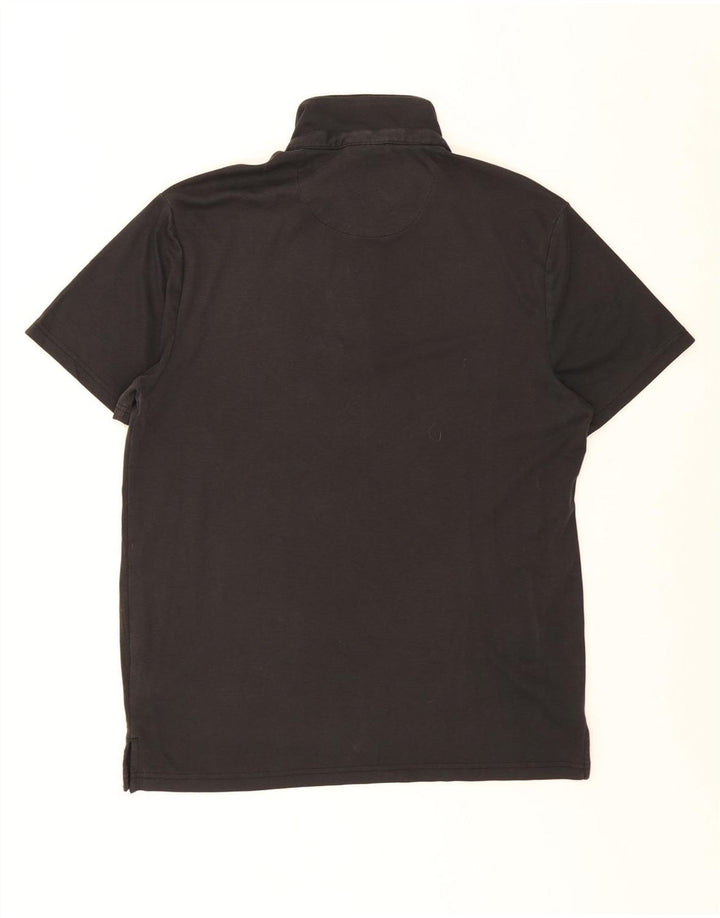 Dkny Herren Poloshirt XL Schwarz Baumwolle