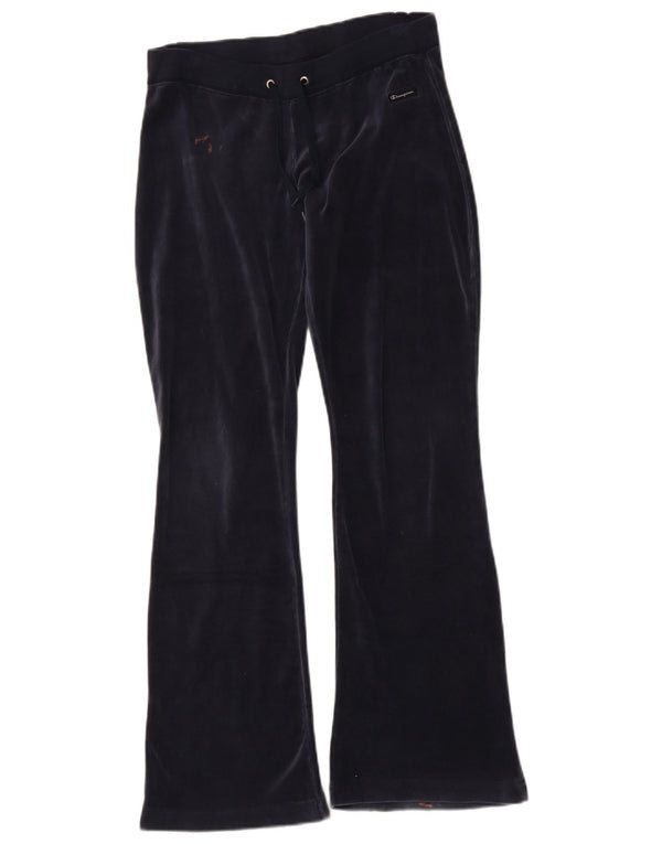 Champion Damen-Trainingshose aus Velours, UK 10, Größe S, Marineblau, Baumwolle