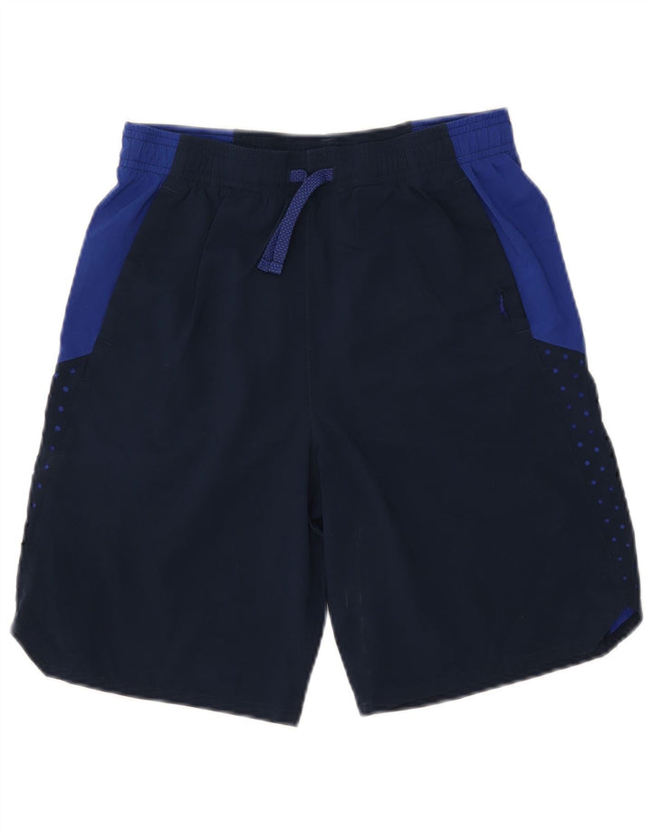UNDER ARMOUR Heat Gear Sportshorts für Jungen, 11–12 Jahre, Größe L, Marineblau