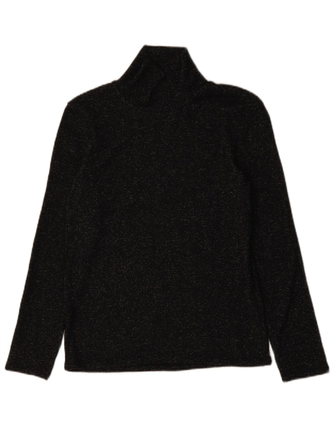 Rollkragenpullover von Zara für Damen, Gr. 40, Größe L, Schwarz gefleckt