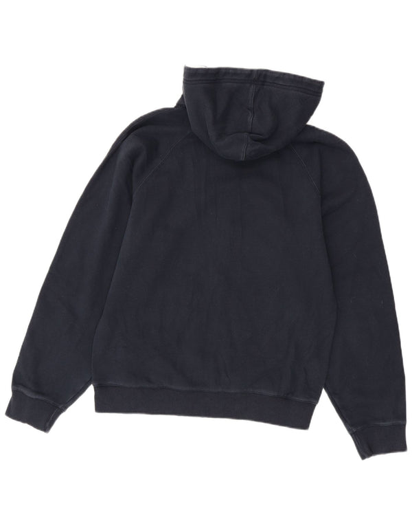 Champion Womens Graphic Zip Hoodie Pullover UK 18 XL Marineblau