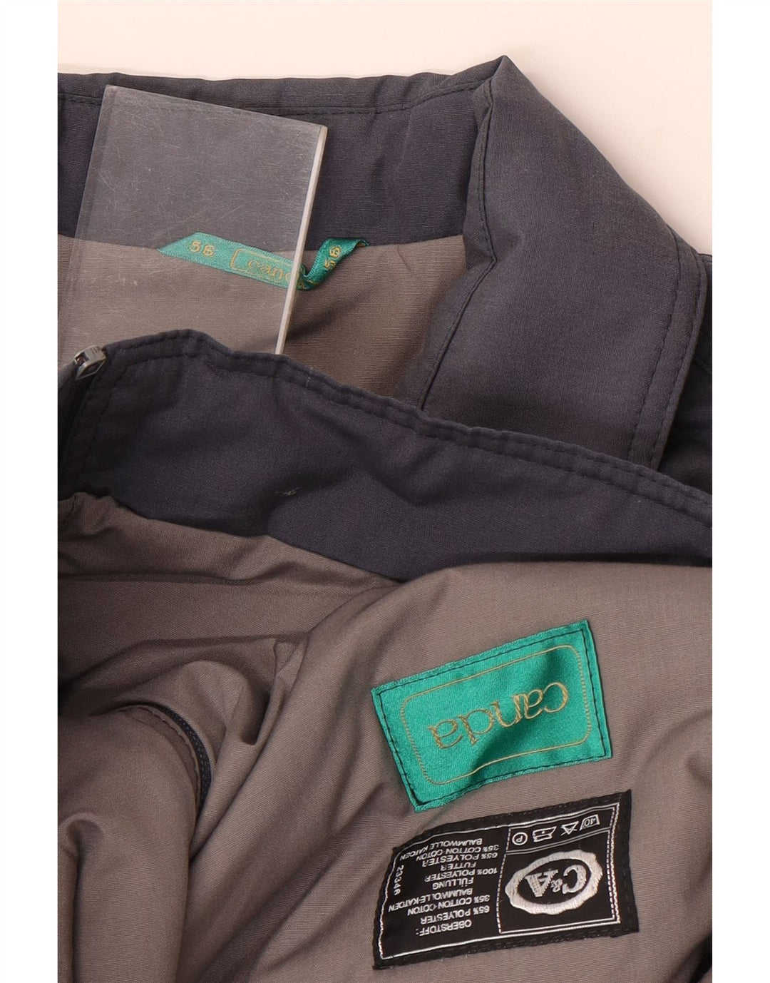 CANDA Herren Bomberjacke EU 56 3XL Marineblau Polyester