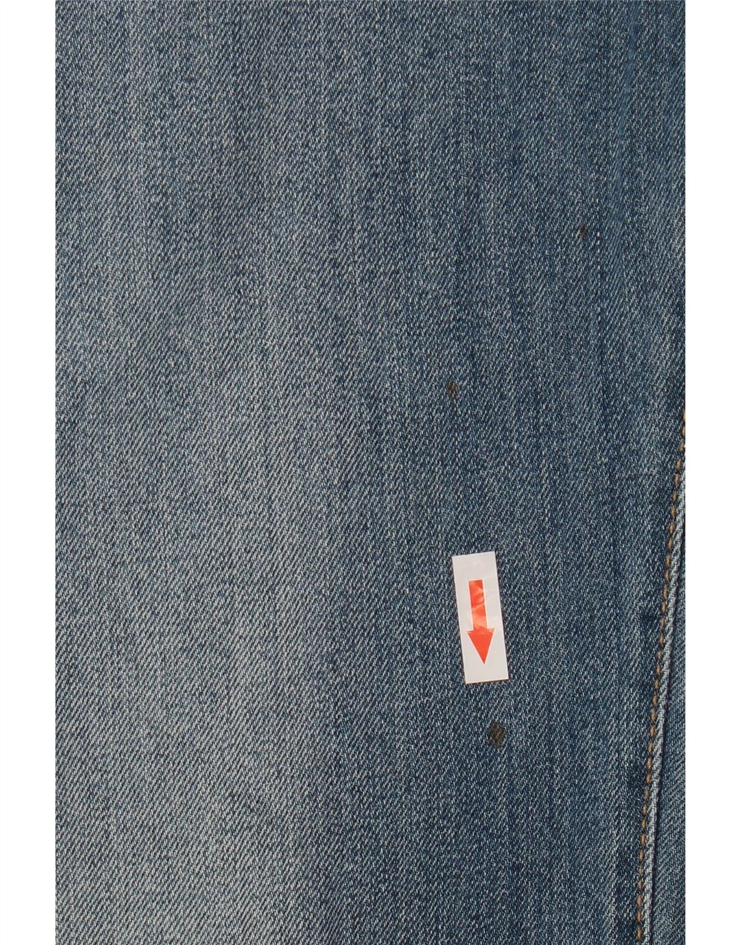 Benetton Herren Jeansshorts W33 Mittelblau