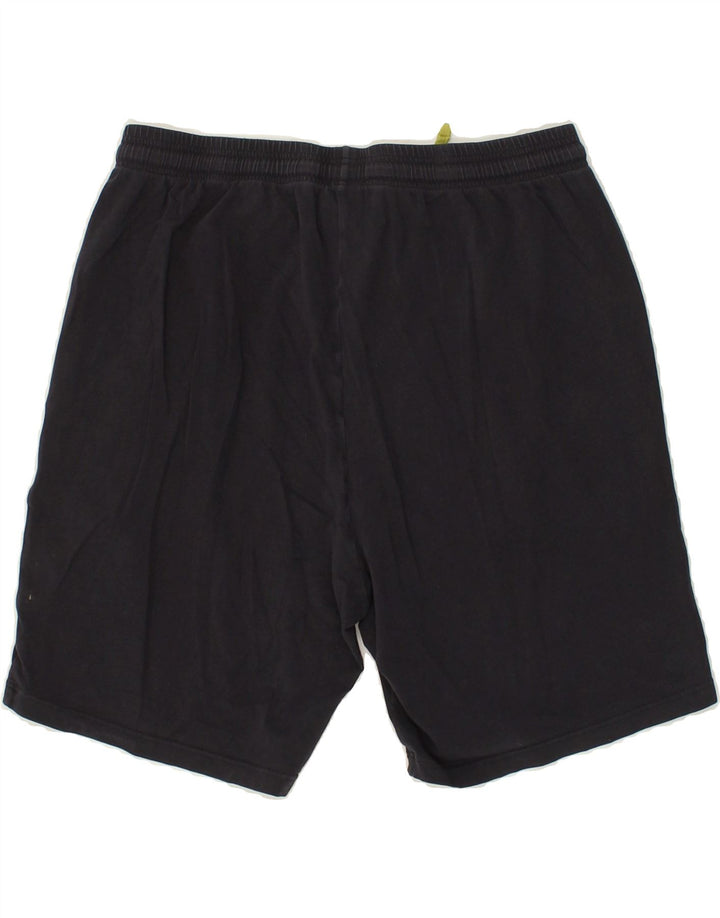 HUGO BOSS Herren Sportshorts mit Grafik, Größe S, marineblaue Baumwolle