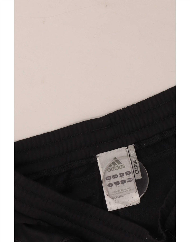Adidas Damen Climalite Trainingshose UK 12 Mittelgraues Polyester