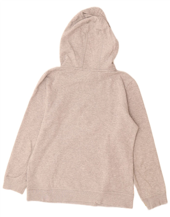 Adidas Damen Graphic Hoodie Pullover UK 12 Mittelgrau