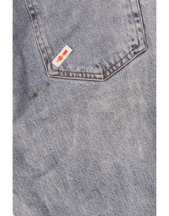 Zara Damen Slim Jeans EU 38 Small W28 L34 Blau