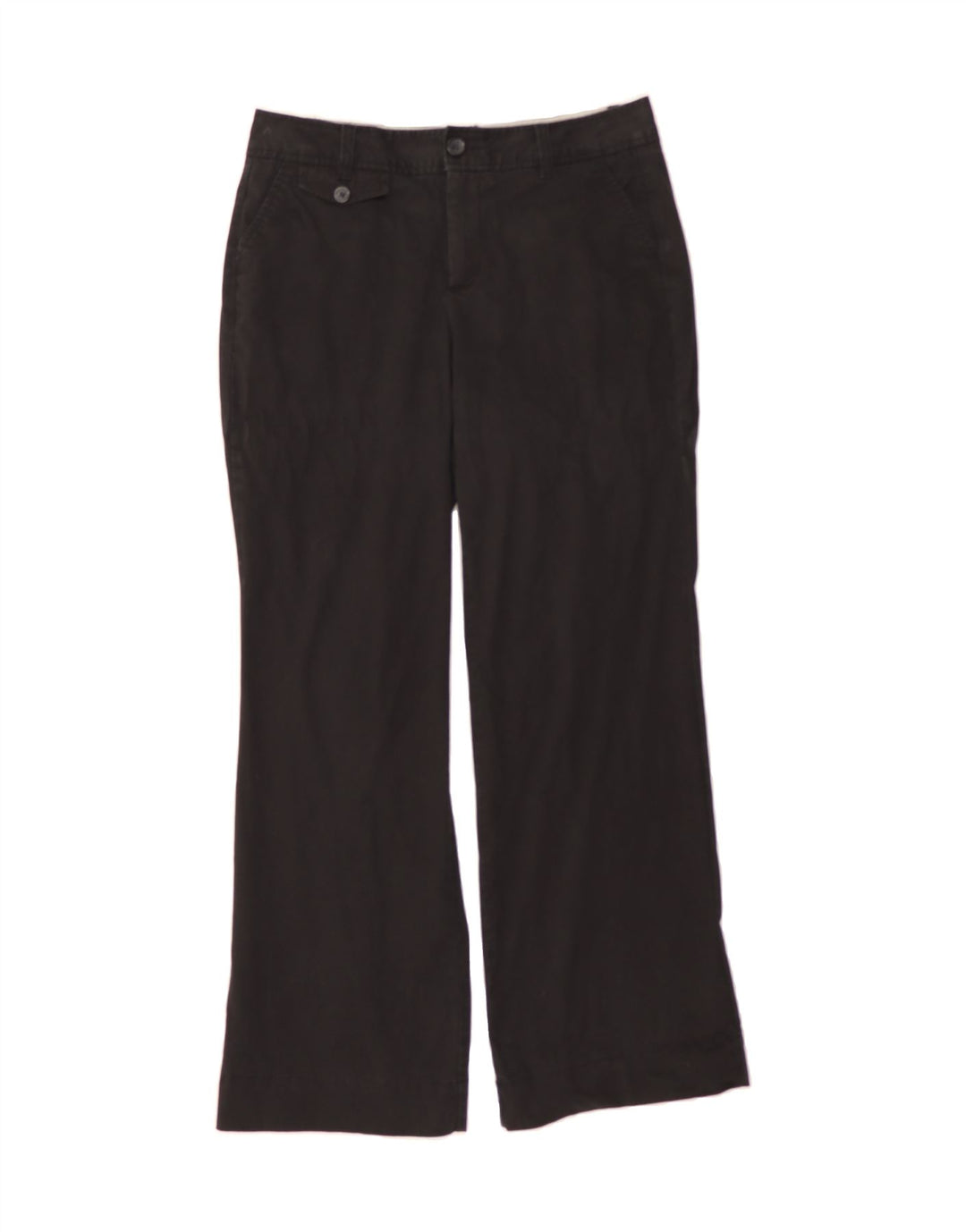 DOCKERS Womens Bootcut Chino Trousers US 8 Medium W30 L29 Black Cotton Vintage Dockers and Second-Hand Dockers from Messina Hembry 