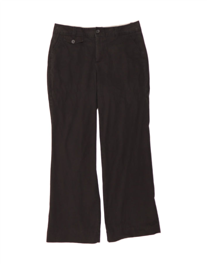 DOCKERS Womens Bootcut Chino Trousers US 8 Medium W30 L29 Black Cotton Vintage Dockers and Second-Hand Dockers from Messina Hembry 