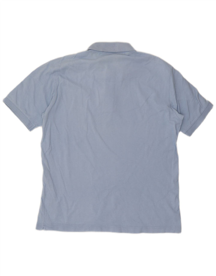 Kappa Herren-Poloshirt, große blaue Baumwolle