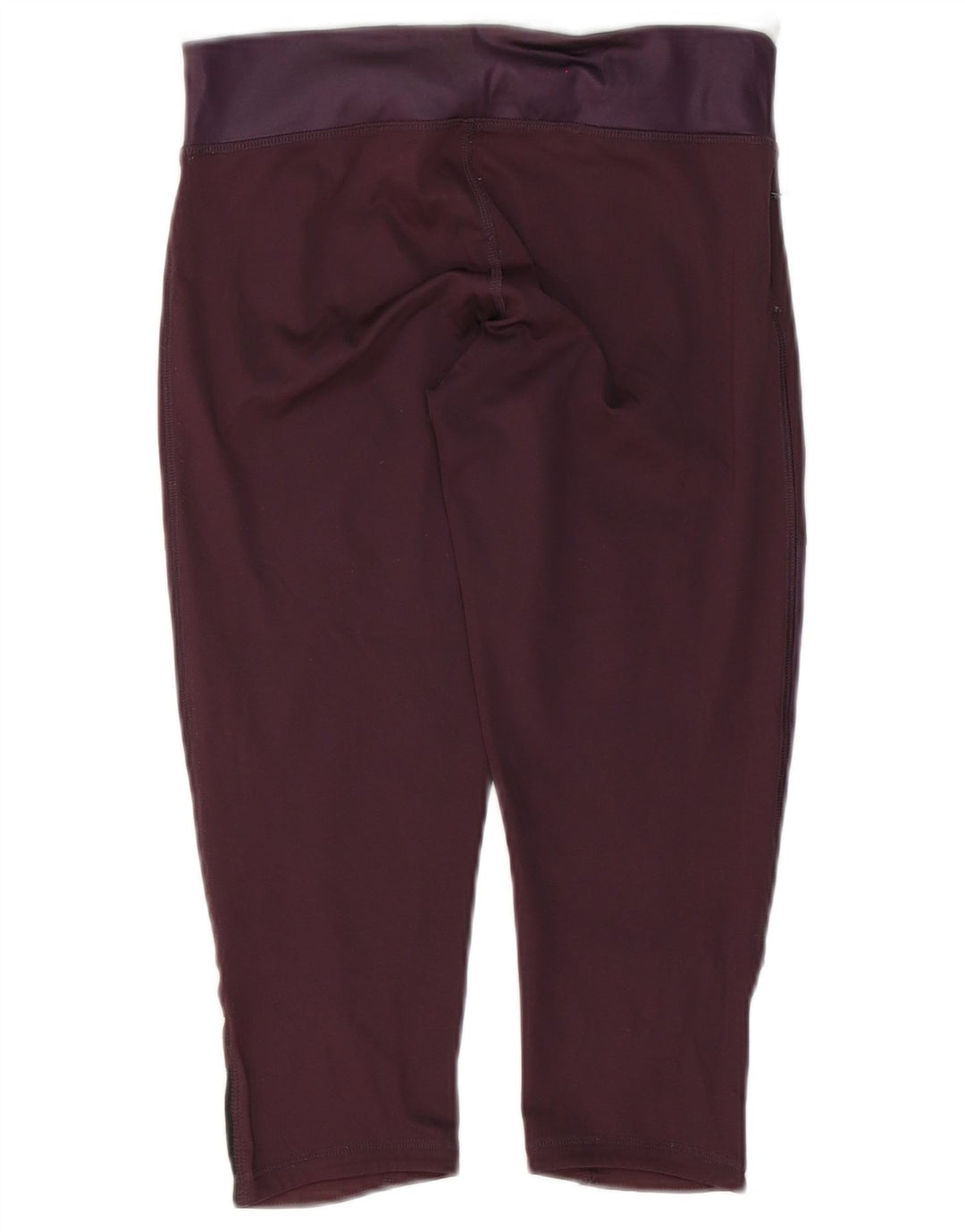 Adidas Damen Capri-Leggings UK 8/10 Small Lila Colourblock Polyester