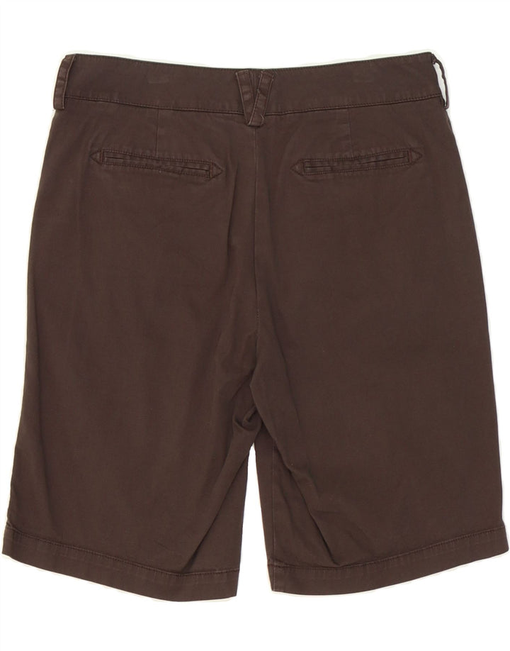 DOCKERS Womens Curvy Mid Rise Chino Shorts US 6 Medium W32 Grey Cotton Vintage Dockers and Second-Hand Dockers from Messina Hembry 