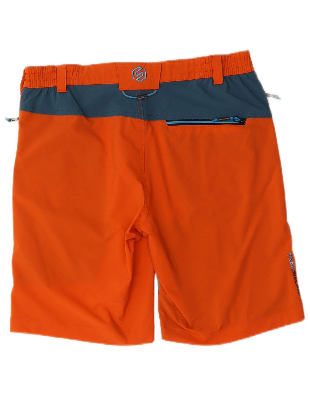 Sphere Pro Herren-Cargoshorts mit Grafik, Größe M, W34, Orange, Farbblock
