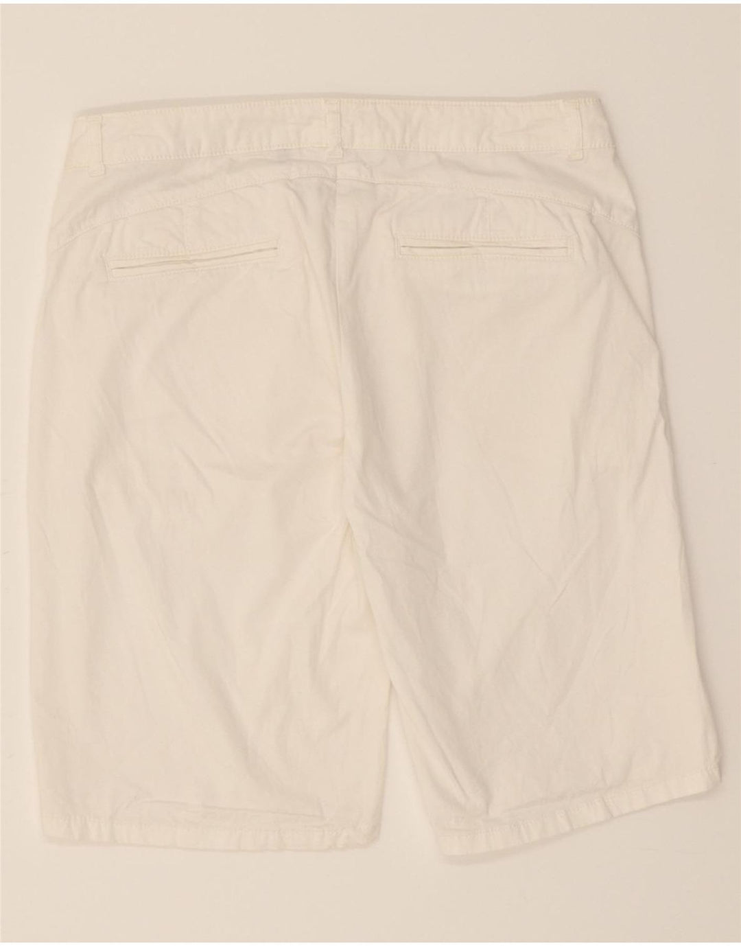 WOOLRICH Womens Chino Shorts W27 Small White Cotton Vintage Woolrich and Second-Hand Woolrich from Messina Hembry 