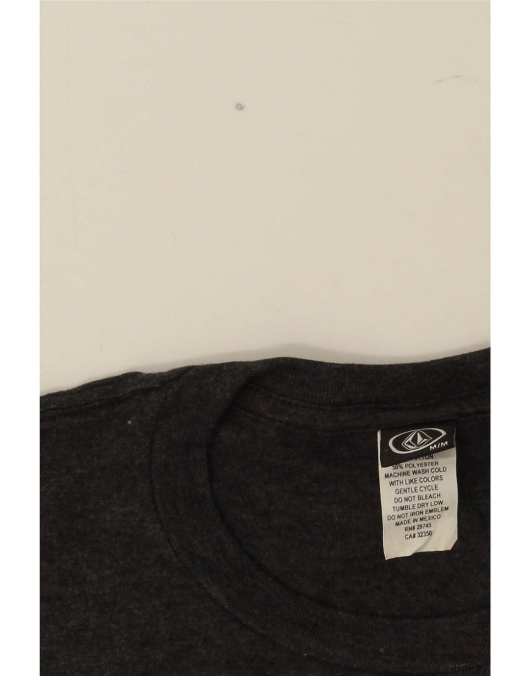 Volcom Herren-T-Shirt mit Grafik, mittelgraue Baumwolle
