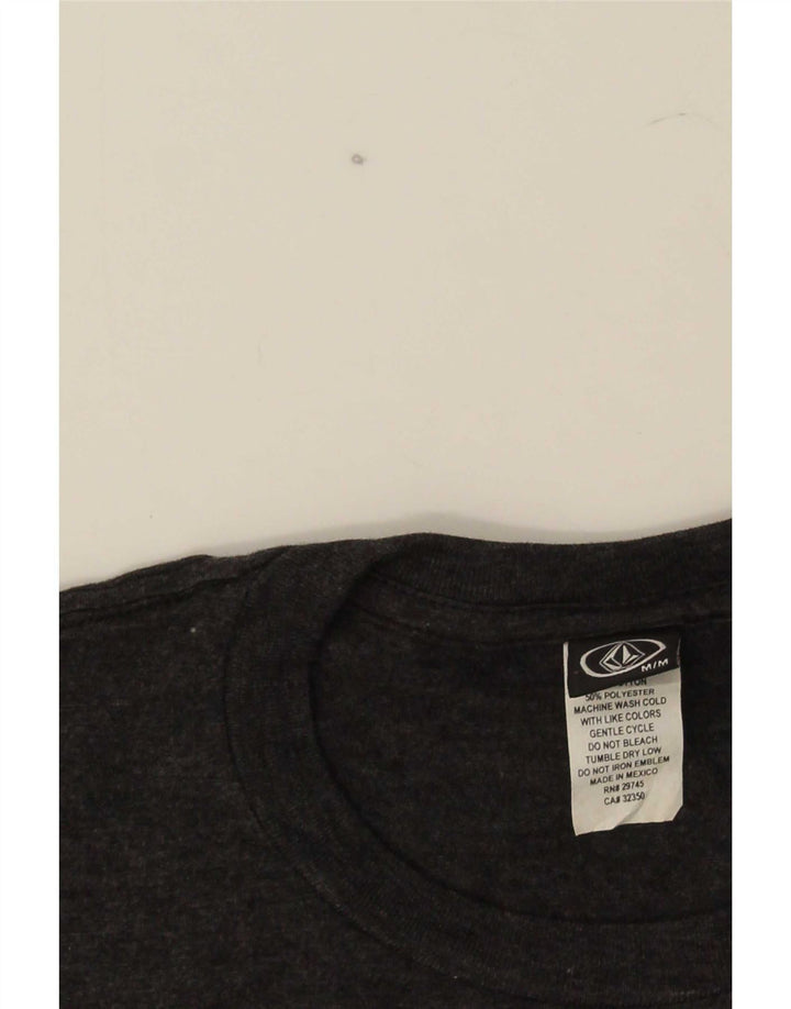 Volcom Herren-T-Shirt mit Grafik, mittelgraue Baumwolle