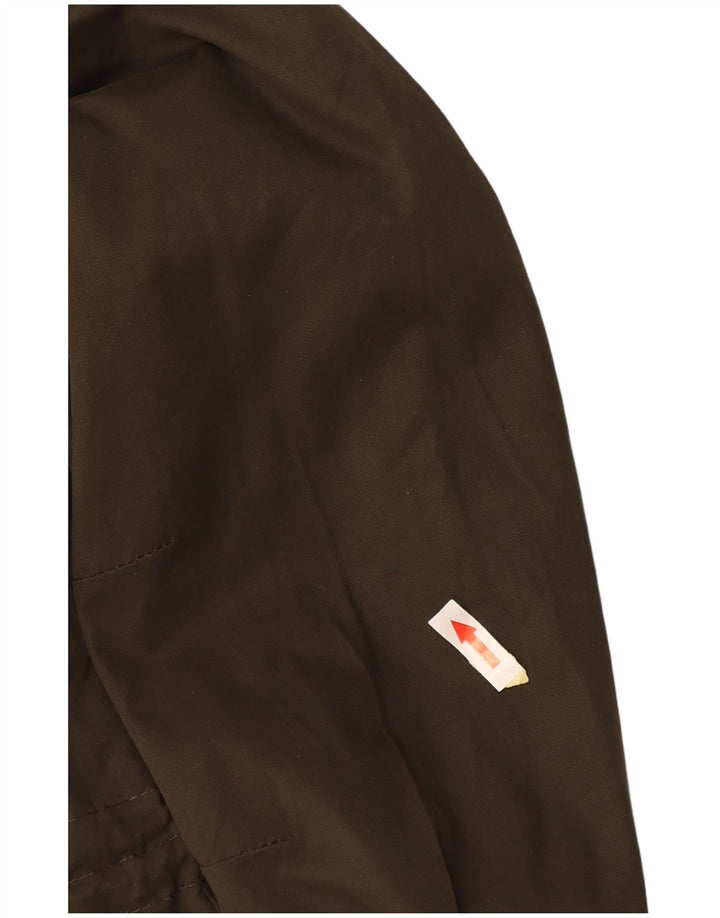 Superdry Damen The Windparka Hooded Utility Jacke UK 6 XS Grün Polyester